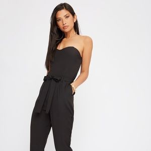 H&M Strapless Sweetheart Jumpsuit